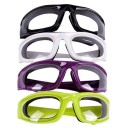 Gafas para cortar cebolla con acolchado de espuma Protección ocular contra las lágrimas en la cocina Montura de plástico Dimensiones aprox 9