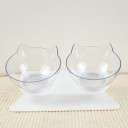 Gamelles pour chats avec support 4