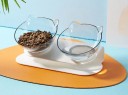 Gamelles pour chats avec support 1