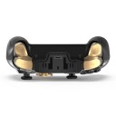 Gamepad 15,5 x 10,9 x 6,3 cm met Hall-effect triggers met Bluetooth en 2,4 GHz ontvanger en kabel voor PC Android iOS en Steam 4