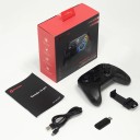 GameSir T4 Pro trådlös svart spelkontroll med gyroskop, RGB-bakgrundsbelysning och stöd för alla plattformar 7