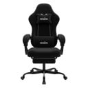 Gaming Chair with Footrest and Headrest for Users 155-180 cm, Swivel Office Chair on Wheels, for Gaming and Work 2