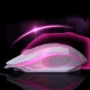 Gaming muis voor computer met verlichting in zeven kleuren USB-kabel van 1,4 m Resolutie tot 1000 DPI Afmetingen 124 x 68 x 35 mm 5