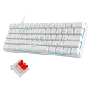 Gamingtastatur med blå baggrundsbelysning Baggrundsbelyst tastatur Tastatur med USB-C-grænseflade 2