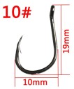 Gancho para pescadores 50 pcs J667 7