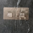 Ganchos adesivos de plástico 2