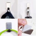 Ganchos autoadhesivos de acero inoxidable 3