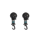 Ganchos de fixação para tenda com ventosa 2 pcs Ganchos portáteis para carro e autocaravana Ventosa 8 cm Gancho suspenso Comprimento 17 cm 4
