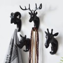 Ganchos decorativos em forma de animal 1
