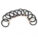 Ganchos para cabelo com adornos prateados - 10 pcs 2