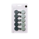 Ganci in plastica autoadesivi 10 pz 8