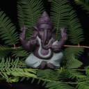 Ganesha isten kerámia szobrocskája 5