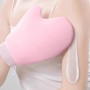 Gant d'application pour crème autobronzante Réversible et à séchage rapide 23 x 17 cm Matériau en velours imperméable Pour les deux mains pour une application uniforme 7