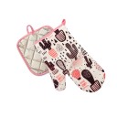 Gant de cuisine et gants 2 pcs 4