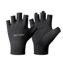 Gants d'entraînement taille XL sans doigts pour circonférence de paume 21–22 cm, mesh + silicone, protection des paumes lors du fitness, musculation et CrossFit 5