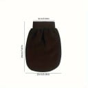 Gants d'exfoliation en viscose 20 x 15 x 9 cm Serviette de massage du dos monobloc Gant de sable double face pour les peaux mortes et un nettoyage 2