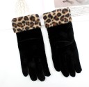 Gants d'hiver en velours pour femmes 2
