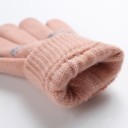 Gants d'hiver pour femmes avec motif de Noël 3