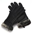 Gants d'hiver pour hommes en simili cuir 3
