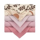 Gants de bain pour enfants Serviettes de visage en coton Ensemble de gants 5 pcs 23 x 23 cm 18