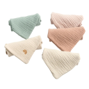 Gants de bain pour enfants Serviettes de visage en coton Ensemble de gants 5 pcs 23 x 23 cm 23