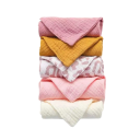 Gants de bain pour enfants Serviettes de visage en coton Ensemble de gants 5 pcs 23 x 23 cm 24