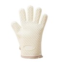 Gants de cuisine en silicone 27,5 x 20 cm Résistants à la chaleur Gants de cuisine thermorésistants pour plats chauds 1