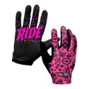 Gants de cyclisme et de plein air à doigts complets avec impression d'images sur le dos et la paume pour le vélo et d'autres activités 3