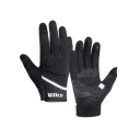Gants de cyclisme unisexes Gants tactiles pour vélo en cachemire et cuir synthétique Gants confortables pour la conduite en ville et en terrain 3