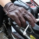 Gants de moto et de motocross à doigts complets avec protections des articulations et des doigts et paume rembourrée unisexe 7