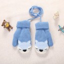 Gants de neige pour enfants avec renard 7