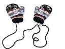 Gants de neige rayés pour enfants J2880 10