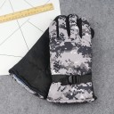 Gants de ski pour hommes avec motif camouflage 6