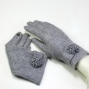 Gants élégants pour femmes avec fleur 3