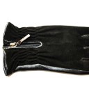 Gants en cuir pour femmes avec fermeture éclair 2