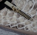Gants en cuir pour femmes avec motif serpent 2