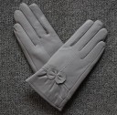 Gants en cuir pour femmes avec nœud 6