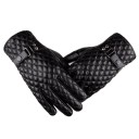 Gants en cuir pour hommes avec ceinture 1