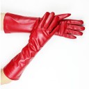Gants longs en cuir pour femmes J3192 5