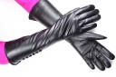 Gants longs en cuir pour femmes J3192 6