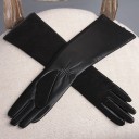Gants longs en cuir pour femmes 3