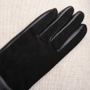 Gants longs en cuir pour femmes 5