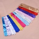 Gants longs en satin pour enfants 1