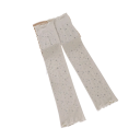 Gants longs sans doigts pour femmes avec paillettes en polyester respirant noirs pour occasions sociales et soirées 5