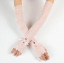 Gants longs sans doigts pour femmes 1