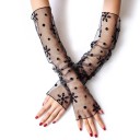Gants longs transparents pour femmes 1