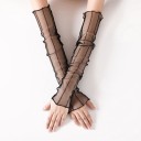 Gants longs transparents pour femmes 4