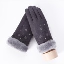 Gants pour femmes avec flocons J2841 4