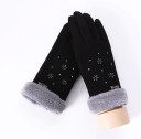 Gants pour femmes avec flocons J2841 1