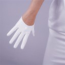 Gants pour femmes en simili cuir brillant 2